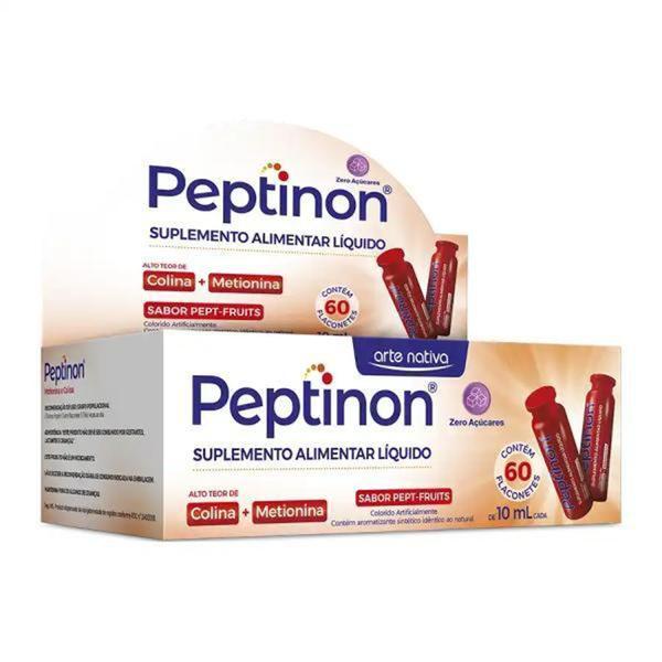 Peptinon Cartucho Display Contendo 60 Flaconetes 10ml (Sabor: Pept-Fruits) - Arte Nativa Imagem de Peptinon Cartucho Display Contendo 60 Flaconetes 10ml (Sabor: Pept-Fruits) - Arte Nativa
