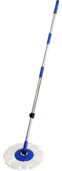 Imagem de Perfect Mop Pro 16l 360 Inox Balde Com 3 Refis Azul