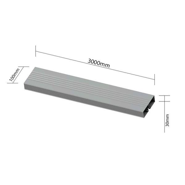 Imagem de Perfil Aluminio 30x100x3000mm Carreta Caminhão