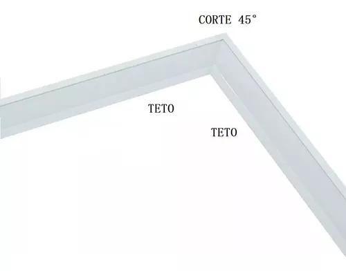 Imagem de Perfil Embutir Em L 3 Metros Corte 45 Completo Fita/ Fonte