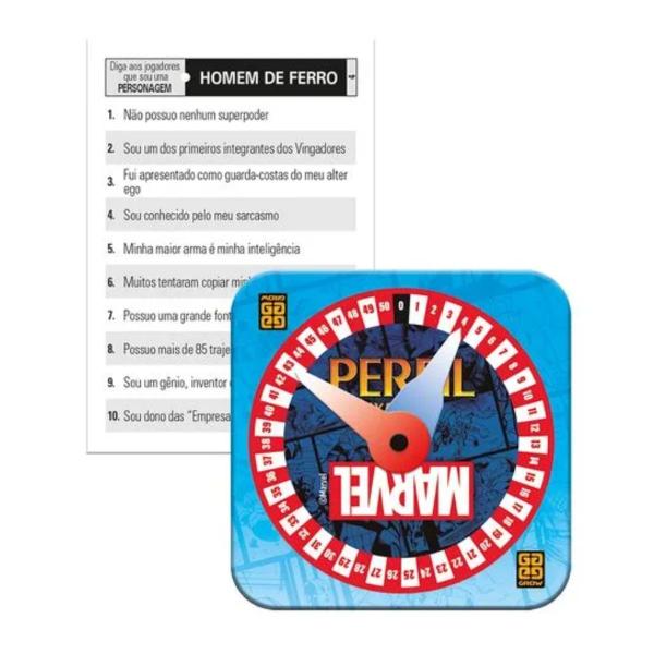 Perfil Express: Marvel - Jogo de Cartas - Grow Imagem de Perfil Express: Marvel - Jogo de Cartas - Grow