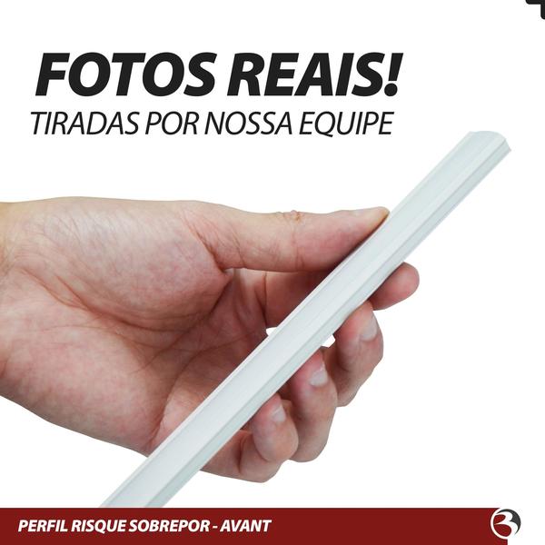 Perfil Para Fita Led 2M 24x8mm Aluminio P/ Embutir Moveis Gesso Sanca - AVANT Imagem de Perfil Para Fita Led 2M 24x8mm Aluminio P/ Embutir Moveis Gesso Sanca - AVANT