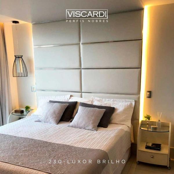 Imagem de Perfil Viscardi Luxor Brilho 10x20 Barra 3m 230