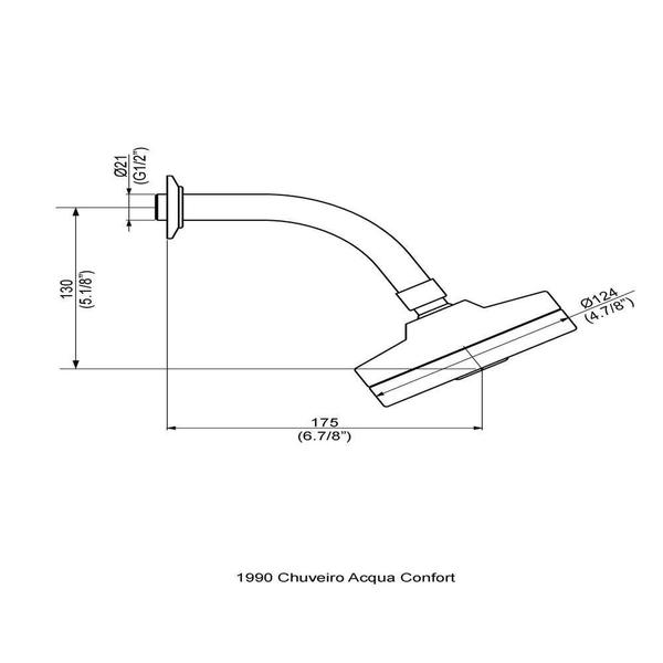 Imagem de Perflex chuveiro acqua comfort 12305810