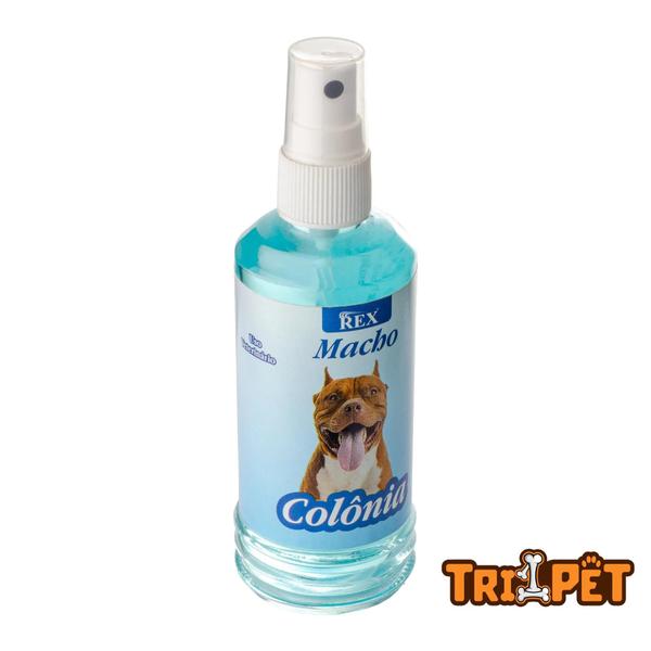 Imagem de Perfume Colônia Cães Cachorro E Gato Rex Colônia Macho 120ml