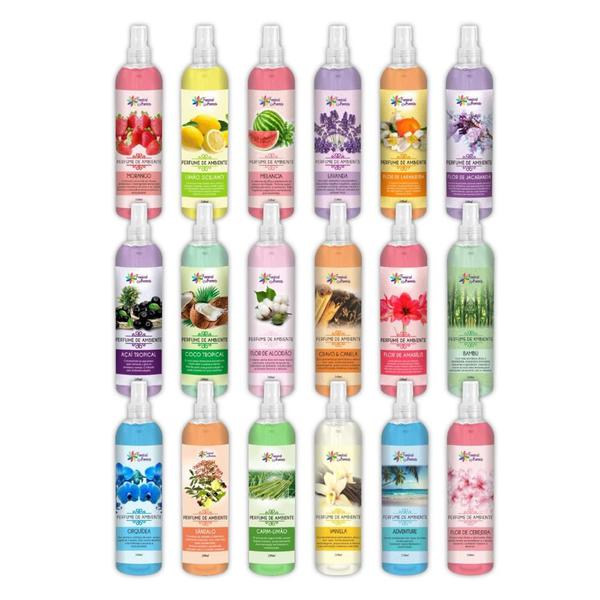 Imagem de Perfume de Ambiente Spray/Borrifador Varias Fragrâncias 240ml Tropical Aromas