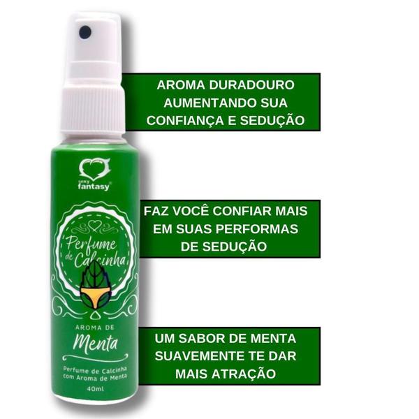 Imagem de Perfume De Calcinha Feminino Spray Intimo 40Ml - Menta