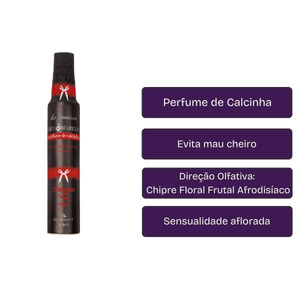 Imagem de Perfume de Calcinha Pijama Gaveta Meu Segredo Madame S 40ml