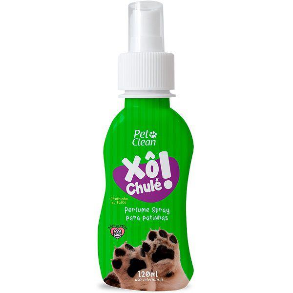 Imagem de Perfume de Patinhas XÔ Chule Cachorro Gato PET Clean 120ML