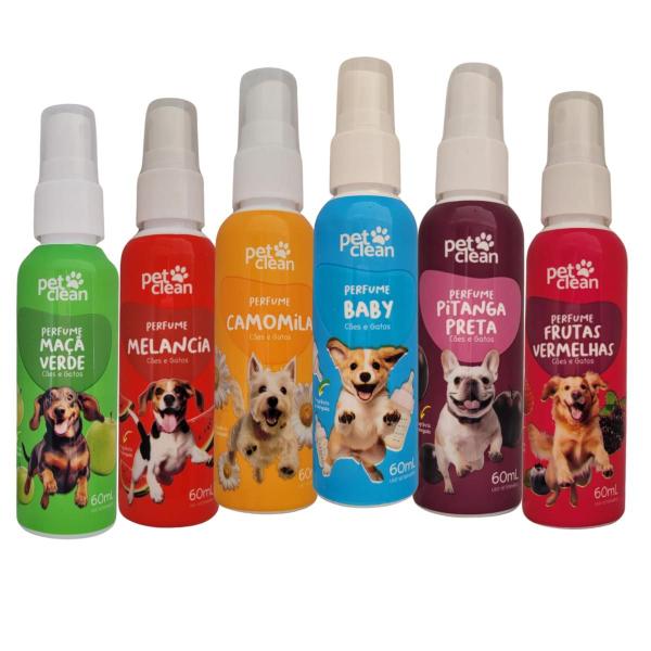 Imagem de Perfume Fragrâncias Pet Clean Cachorro Gato Cão Pet 60ml