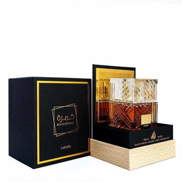 Perfume Lattafa Khamrah Eau de Parfum 100ml - Unissex Perfume Lattafa Khamrah Eau de Parfum 100ml - Unissex