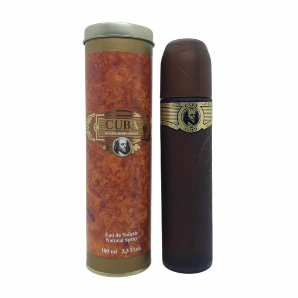 Perfume Masculino Importado Cuba Gold Importado 100ml - Cuba Paris by Parfums Des Champs