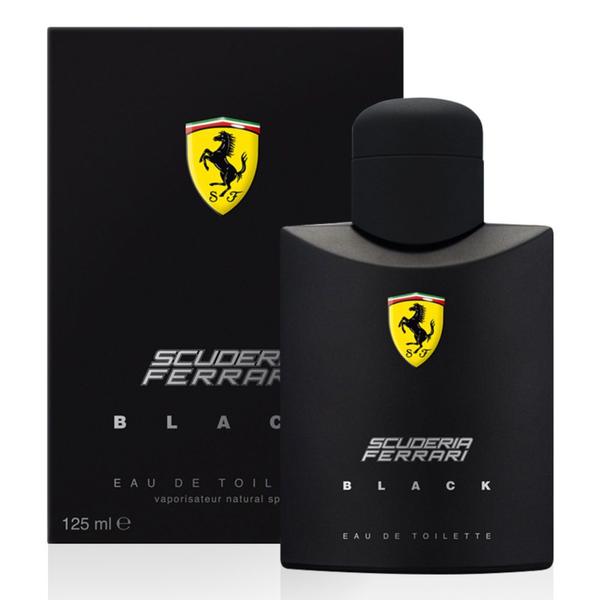Perfume Masculino Scuderia Ferrarii Black Eau de Toilette 125ml Perfume Masculino Scuderia Ferrarii Black Eau de Toilette 125ml