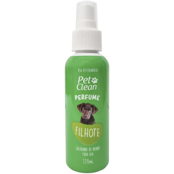 Imagem de Perfume Para Cachorro Gato Colônia Banho e Tosa Filhote 120ml Pet Clean