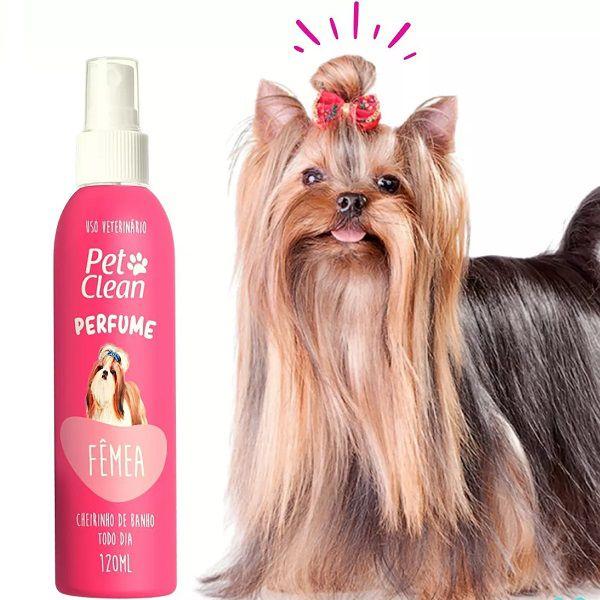 Imagem de Perfume para Cachorro Gato PET Clean Banho e Tosa 120ML