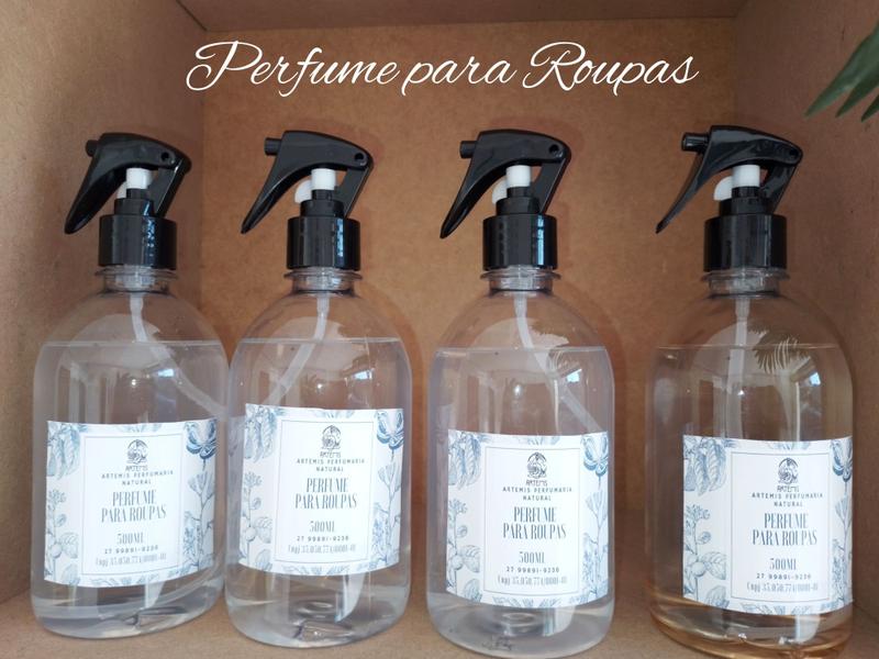 Imagem de Perfume para Roupas Fragrância Cheirinho de Roupa limpa 500ml Artemis