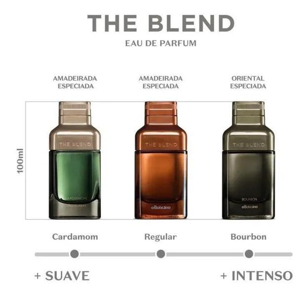 Perfume the blend cardamom edp masculino o boticário - 100ml