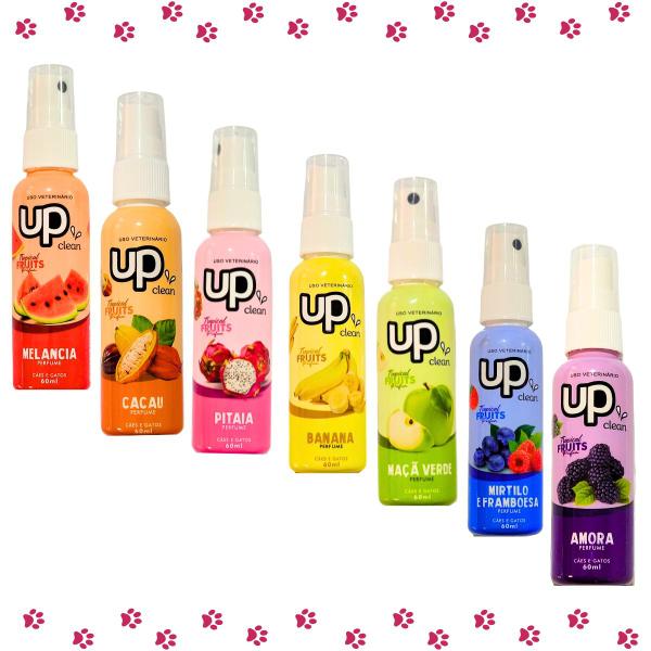 Imagem de Perfume Up Clean Tropical Fruits Cachorro Cão Gato Pet 60ml