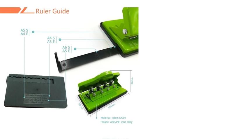 Imagem de Perfurador Cogumelo Para Caderno De Disco E Planner 4 Furos