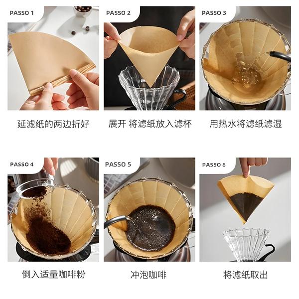 Imagem de Perfurador de Café V60 Cônico - Filtro de Papel Importado