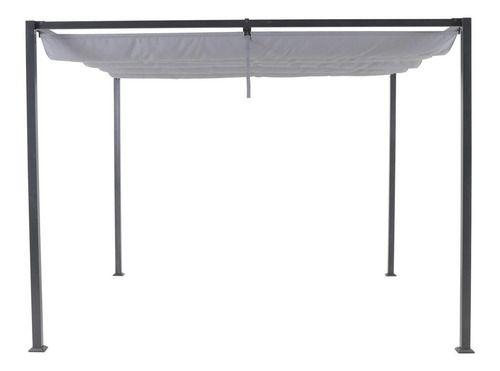 Pergolado Gourmet De Aço Cinza 2.23x297x29cm - Naterial Imagem de Pergolado Gourmet De Aço Cinza 2.23x297x29cm
