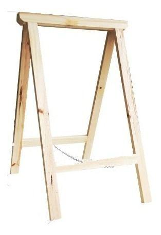 Pernas de Apoio Par de Cavalete p/ apoio Multiuso Decoração 100cm - Technox Imagem de Pernas de Apoio Par de Cavalete p/ apoio Multiuso Decoração 100cm