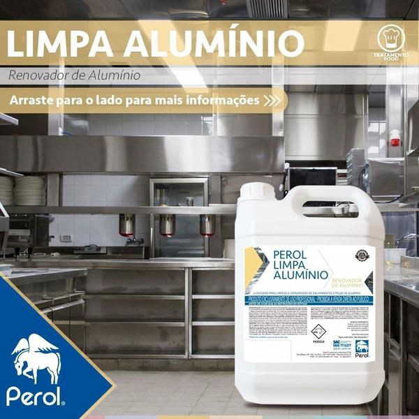 Imagem de Perol Limpa Alumínio 05 Lts