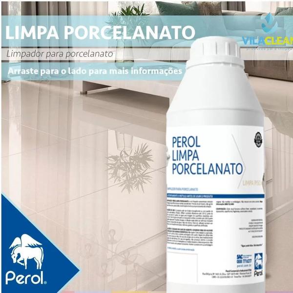 Imagem de Perol limpa porcelanato - limpa piso -  1l