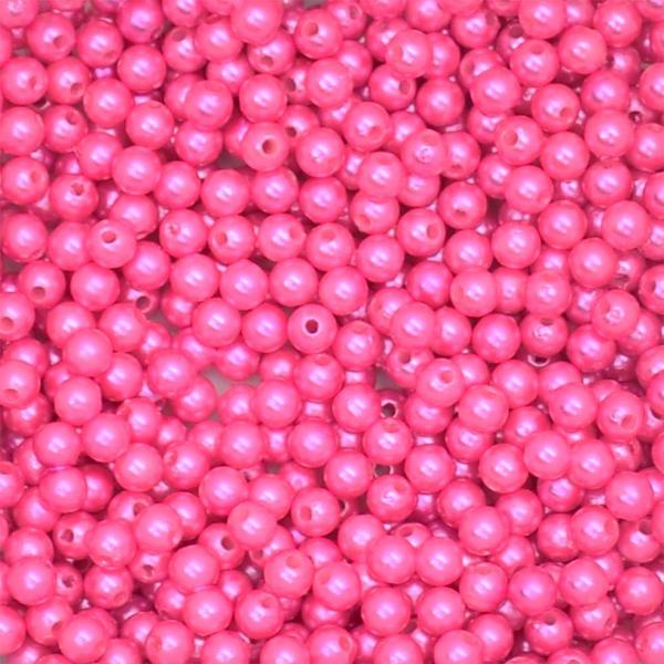 Imagem de Pérola 6mm com Furo Rosa Quartzo - 250g