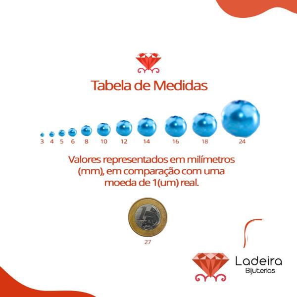 Perola Inteira Com Furo 05mm Em Abs Com 500Gr - LADEIRA BIJUTERIAS Imagem de Perola Inteira Com Furo 05mm Em Abs Com 500Gr