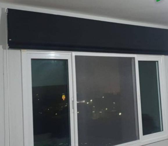 Imagem de Persiana Cortina Blackout Romana 1,70L X1,25A Veda Luz 100%