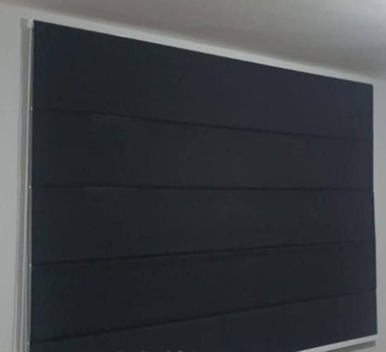 Imagem de Persiana Cortina Blackout Romana 1,70L X1,60A Veda Luz 100%