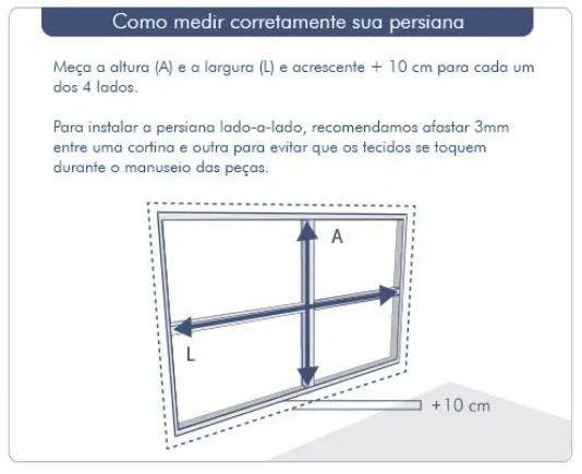 Imagem de Persiana Cortina Rolo Tela Solar 3% 1,50 Larg x 2,30 Alt - Cor Branca