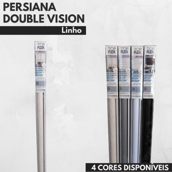 Imagem de Persiana Double Vision Sunny 120larg x 160alt (com bandô)