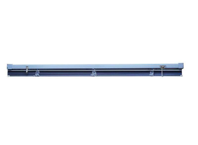 Imagem de Persiana Horizontal Aluminio 25Mm Azul 109 L X 109 A Cm