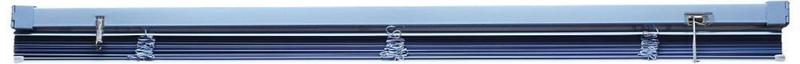 Imagem de Persiana Horizontal Aluminio 25Mm Azul 122 L X 160 A Cm