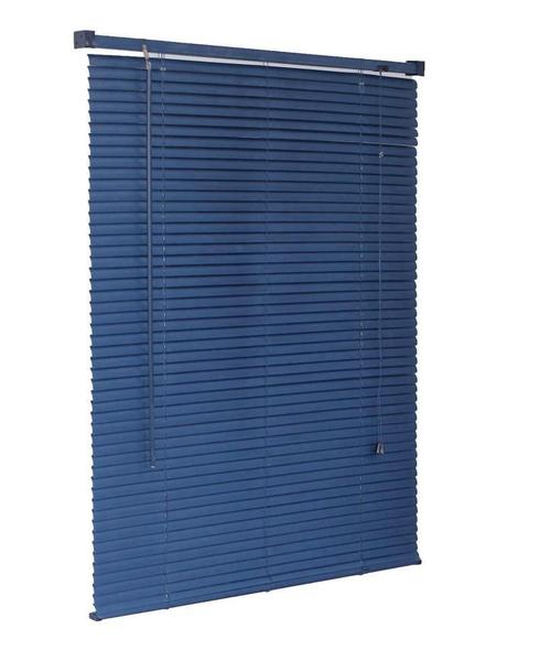 Imagem de Persiana Horizontal Pvc 25Mm Azul (L) 80 X 160 (A)