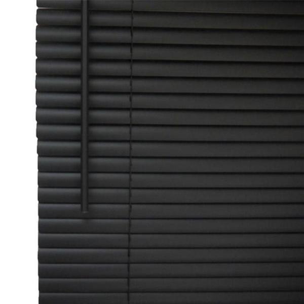 Imagem de Persiana Horizontal Pvc 25Mm Block 120Larg X 160Alt Preta