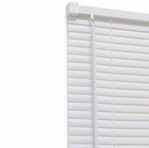 Imagem de Persiana Horizontal Pvc 25Mm Branca 140 L X 160 A Cortina