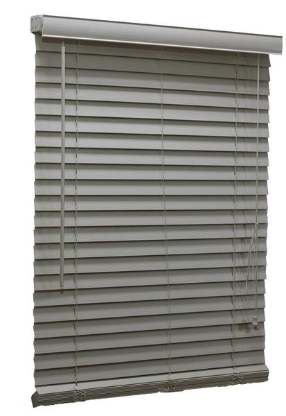 Imagem de Persiana Horizontal Pvc 50Mm Natural Bege 80 (L) X 160 (A)