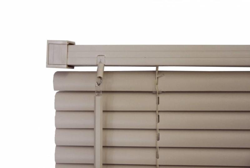 Imagem de Persiana Horizontal Pvc Bege 100 L X 220 A Cortina Completa