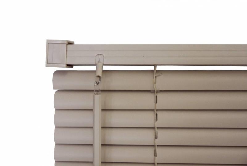 Imagem de Persiana Horizontal Pvc Bege 80 L X 220 A Cortina Completa