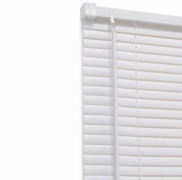 Imagem de Persiana Horizontal Pvc Branca 140 L X 160 A Cortina