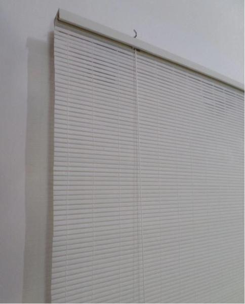 Imagem de Persiana Horizontal Rolo Pvc Branca L80 X 160A Cm Cortina