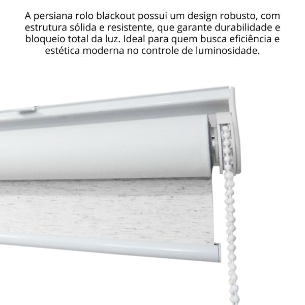 Imagem de Persiana Pronta Rolo Blackout Robust 120larg x 160alt