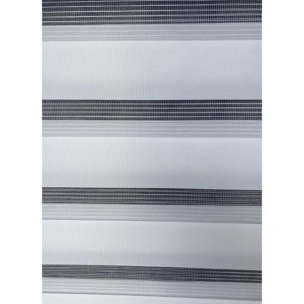 Imagem de Persiana Rolo Double Vision Zebra Branca 180 L X 220 A