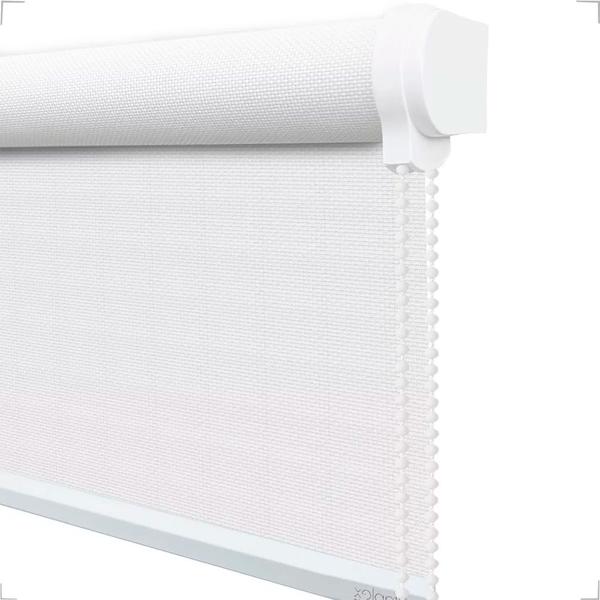 Imagem de Persiana Rolo Screen 3% Branco - 1,20m x 1,30m