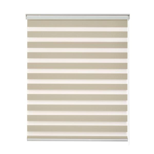 Imagem de Persiana Rolo Zebra Standard 1,80 X 1,60 Bege, Branco, Cinza, Preto, Bege Mescla, Castor