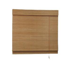 Imagem de Persiana Romana Bambu Block 200larg x 220alt Natural (2 peças) - Pronta para Instalar