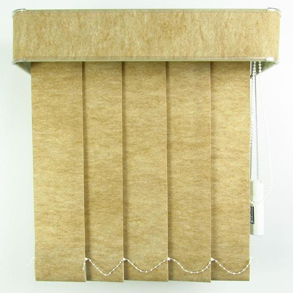 Imagem de Persiana vertical blackout com bandô kit 02 1,20 x 1,30 (2,40x1,30) - Cores